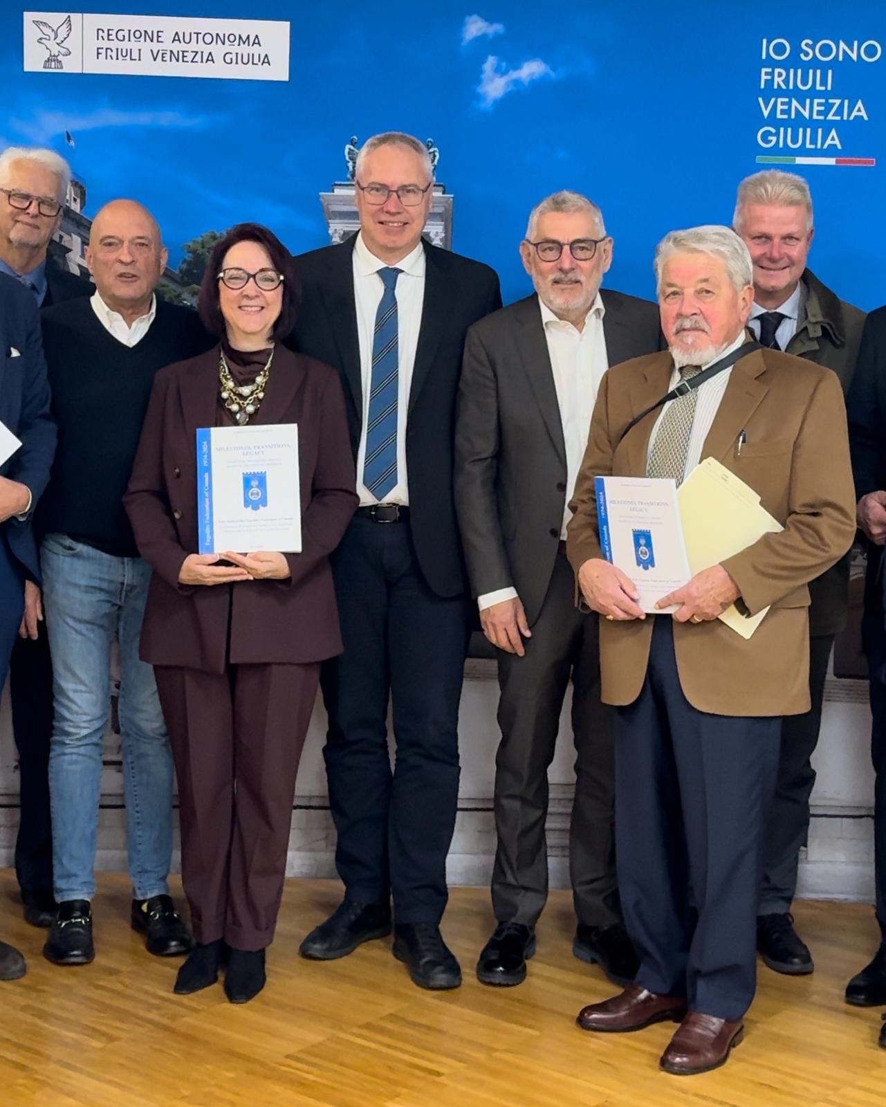 FRIULI-CANADA. BORDIN: VOLUME 50 ANNI FOGOLÂRS CI RIEMPIE DI ORGOGLIO